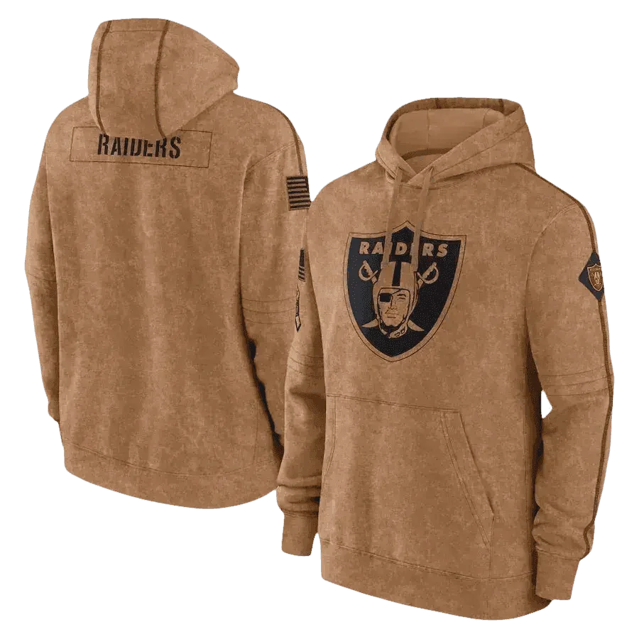 Brown Packers Football Men Embossed Hoodie NFL Fans - GiFTiFY
