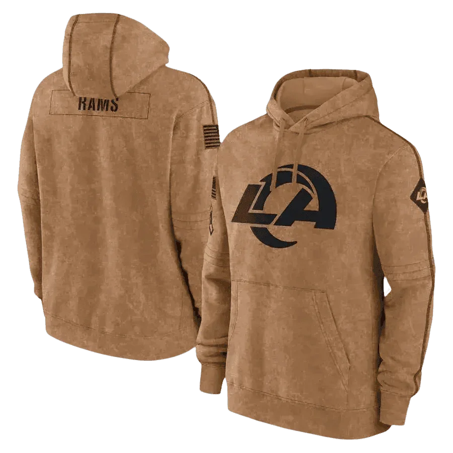 Brown Packers Football Men Embossed Hoodie NFL Fans - GiFTiFY