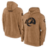 Brown Packers Football Men Embossed Hoodie NFL Fans - GiFTiFY