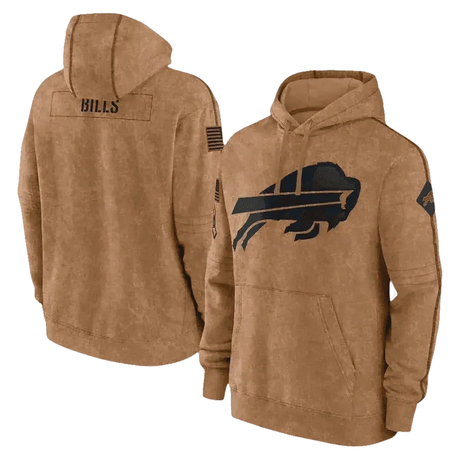 Brown Packers Football Men Embossed Hoodie NFL Fans - GiFTiFY