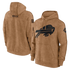 Brown Packers Football Men Embossed Hoodie NFL Fans - GiFTiFY