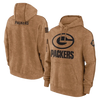 Brown Packers Football Men Embossed Hoodie NFL Fans - GiFTiFY