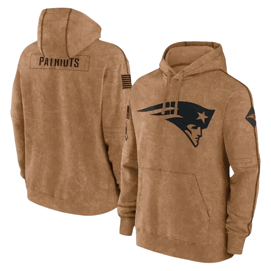 Brown Packers Football Men Embossed Hoodie NFL Fans - GiFTiFY