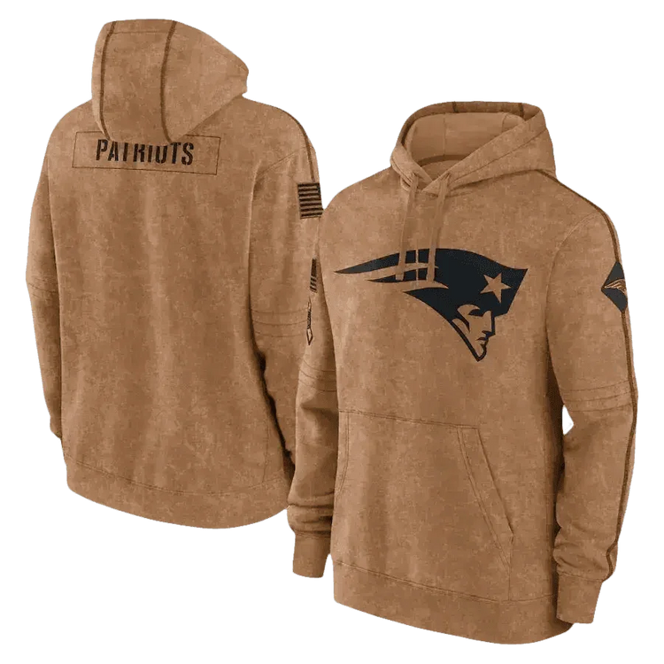 Brown Packers Football Men Embossed Hoodie NFL Fans - GiFTiFY