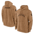 Brown Packers Football Men Embossed Hoodie NFL Fans - GiFTiFY