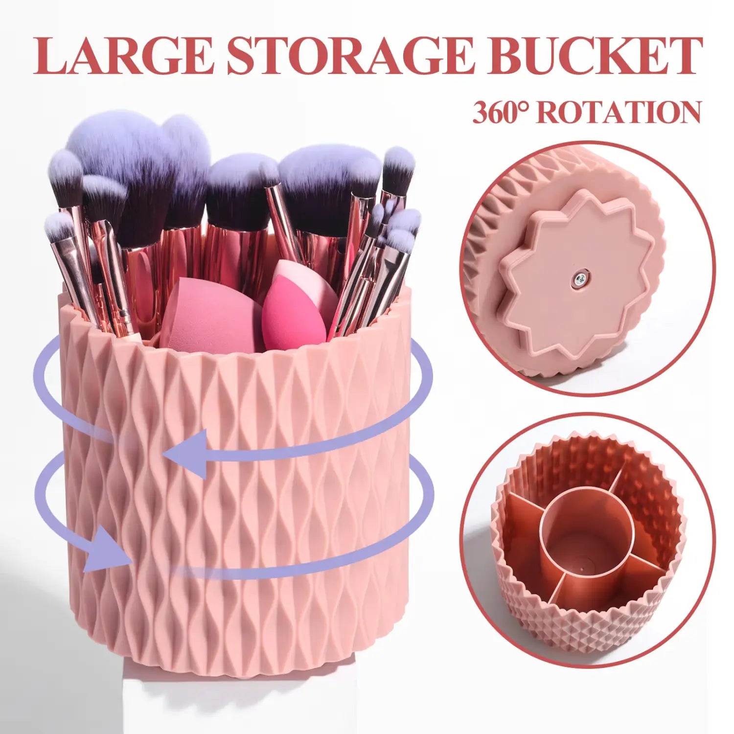 Portable LED Mirror Travel Makeup Box