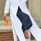 Plus Size Wide Leg Pleated Detail Cropped Pants