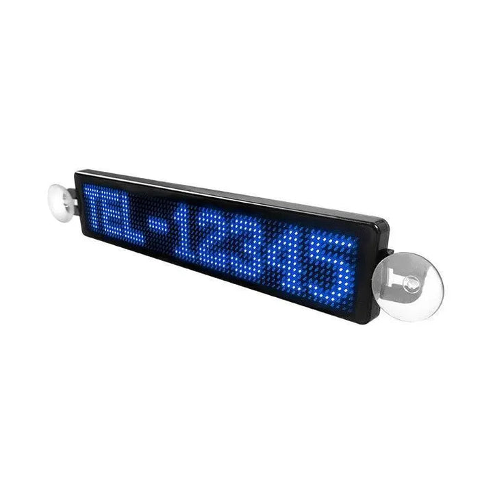 Advertising Messages Scrolling Car Sign Board USB 5V Bluetooth LED Display Screen Multi-languages - GiFTiFY