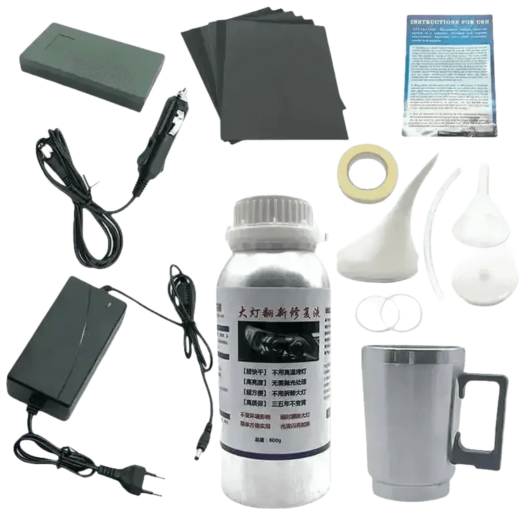 Car Headlight Polishing Kit - GiFTiFY