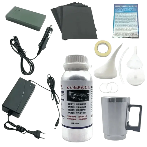 Car Headlight Polishing Kit - GiFiFY