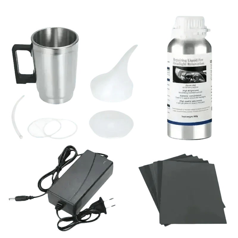 Car Headlight Polishing Kit headlight polishing kit by Car TOOLL Store