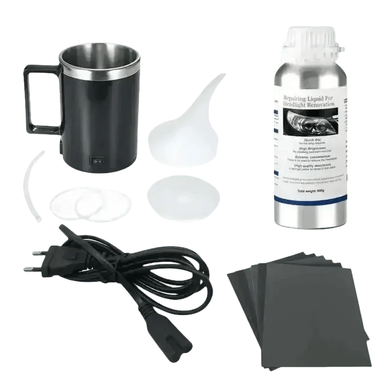 Car Headlight Polishing Kit headlight polishing kit by Car TOOLL Store