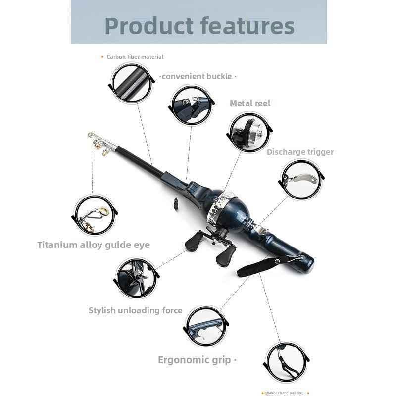 One-piece Folding Fishing Rod mutual by mutualdropshopping