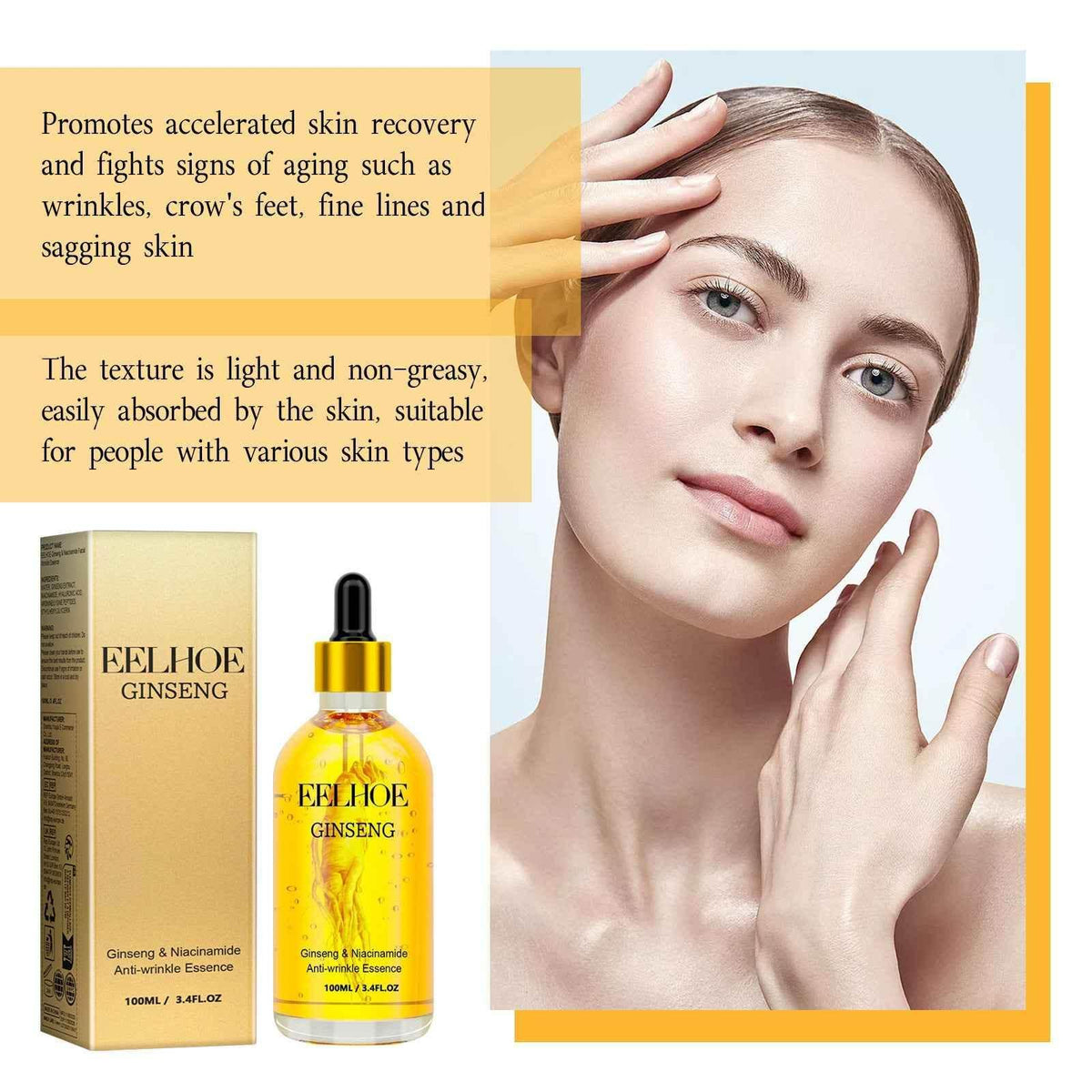 Ginseng Facial Essence mutual by mutualdropshopping