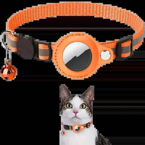 Cat Collars with Waterproof Holder Case