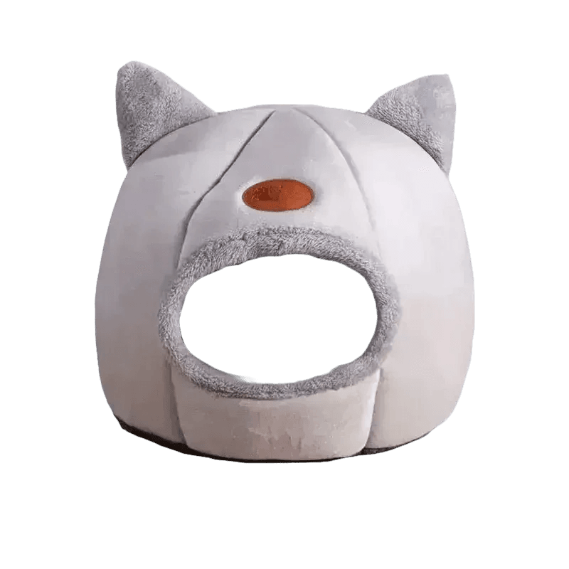 Cat in Gray Cat Bed Myliketpets Shop Small Pet Basket Cat Beds by Mascota Store