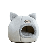 Cat in Gray Cat Bed Myliketpets Shop Small Pet Basket
