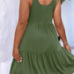 Plus Size Tiered Scoop Neck Tank Dress - GiFTiFY