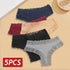 5PCS Lace Cotton Brazilian Panties - GiFTiFY