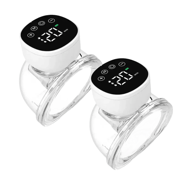 Clear Traditional Breast Pumps Two Pack - GiFTiFY