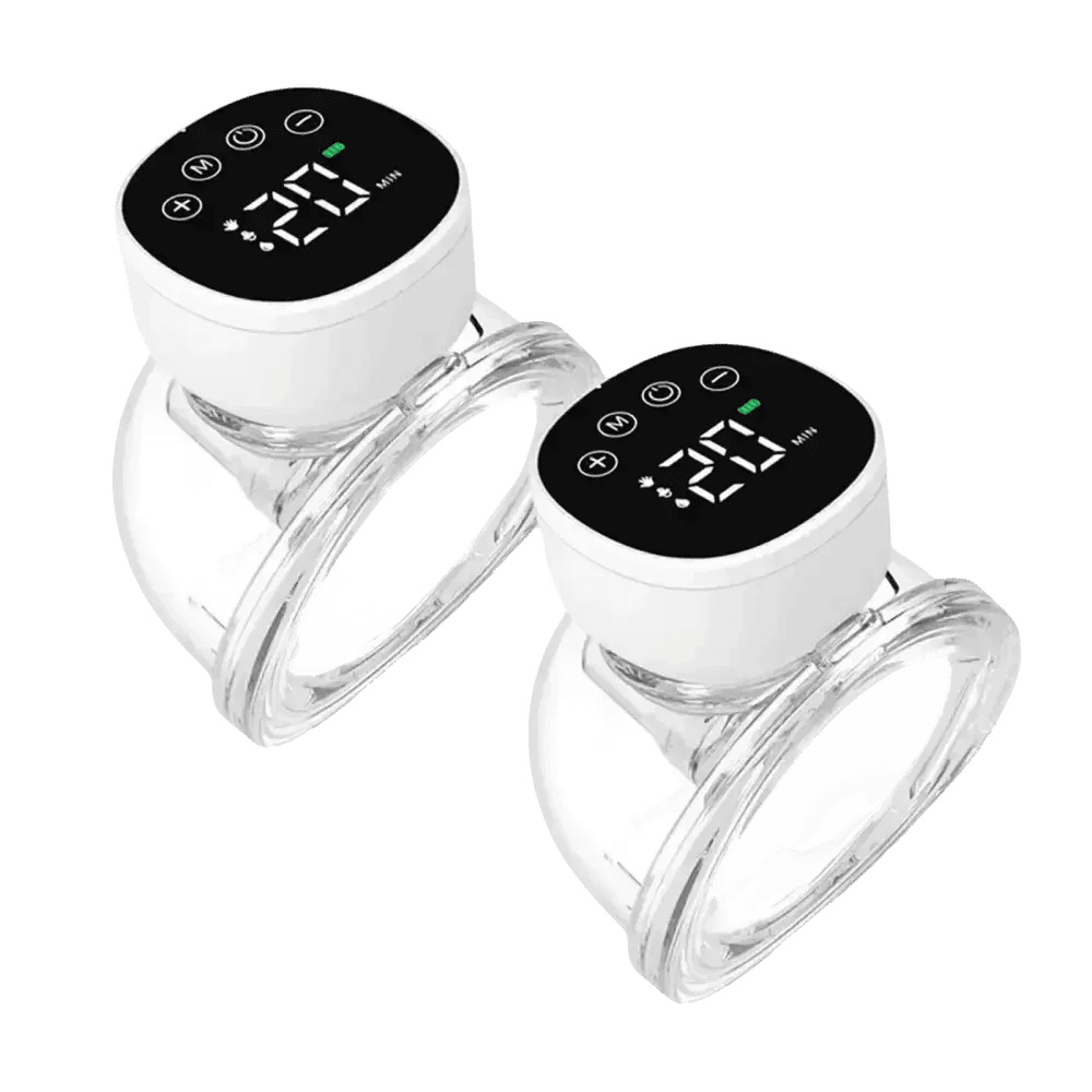 Clear Traditional Breast Pumps Two Pack - GiFTiFY