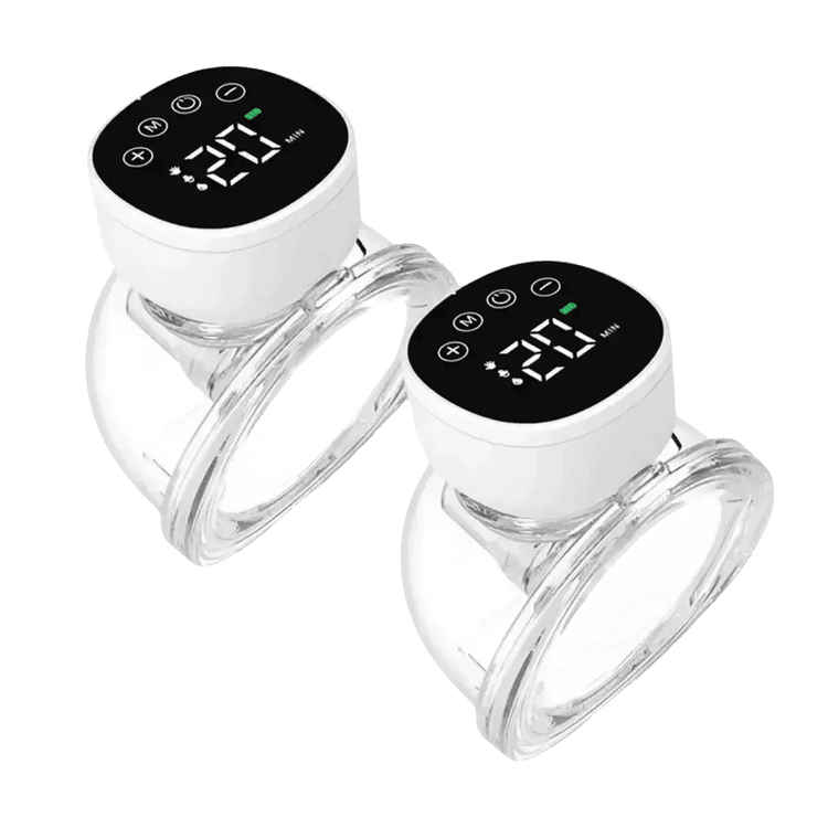 Clear Traditional Breast Pumps Two Pack - GiFTiFY