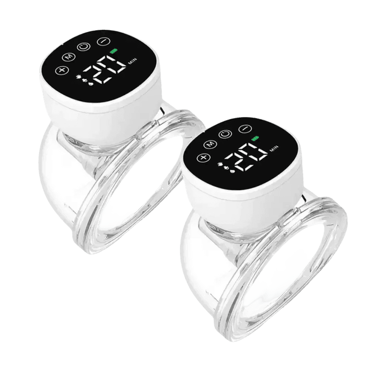 Clear Traditional Breast Pumps Two Pack - GiFTiFY