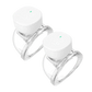 Clear Traditional Breast Pumps Two Pack - GiFTiFY