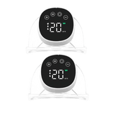 Clear Traditional Breast Pumps Two Pack - GiFTiFY