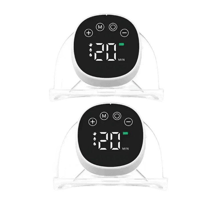 Clear Traditional Breast Pumps Two Pack - GiFTiFY