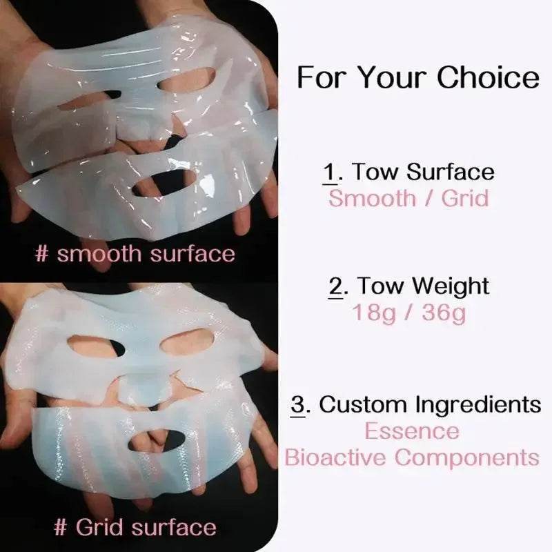 Collagen Hydrogel Mask Collagen Hydrogel Facial Mask by Dropshee