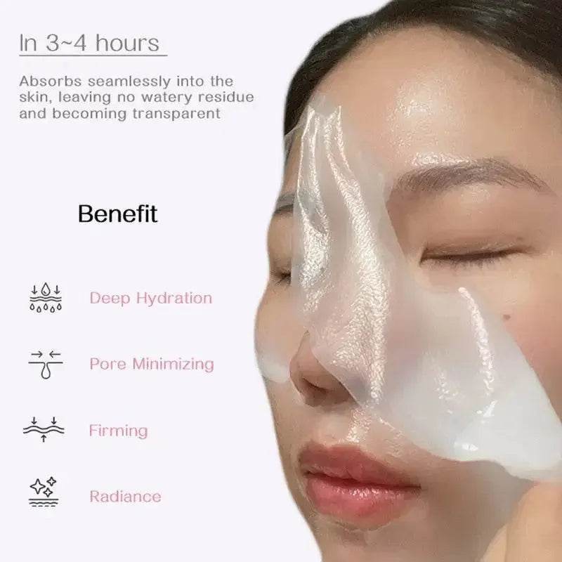 Collagen Hydrogel Mask Collagen Hydrogel Facial Mask by Dropshee