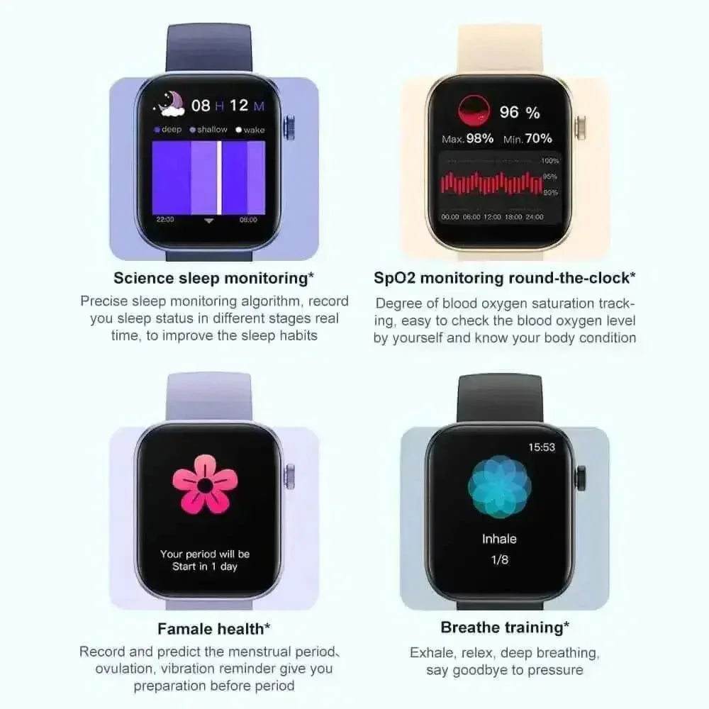 Colmi P71 Smartwatch IP68 Waterproof Voice Calls Two Bands - GiFTiFY
