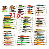 Colorful Fishing Lures Portable Fishing Gear Set - GiFTiFY