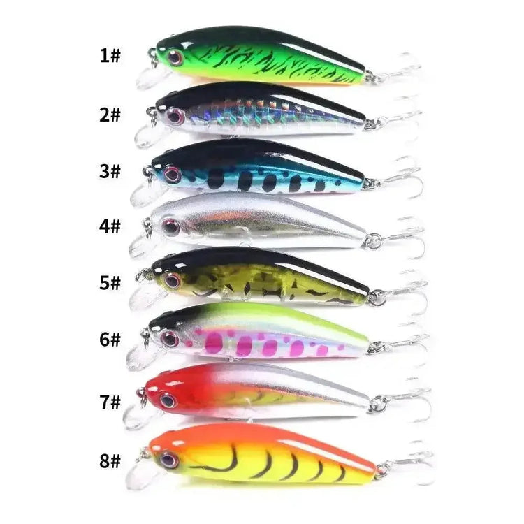 Colorful Fishing Lures Portable Fishing Gear Set - GiFTiFY