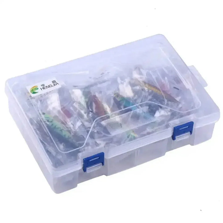 Colorful Fishing Lures Portable Fishing Gear Set - GiFTiFY