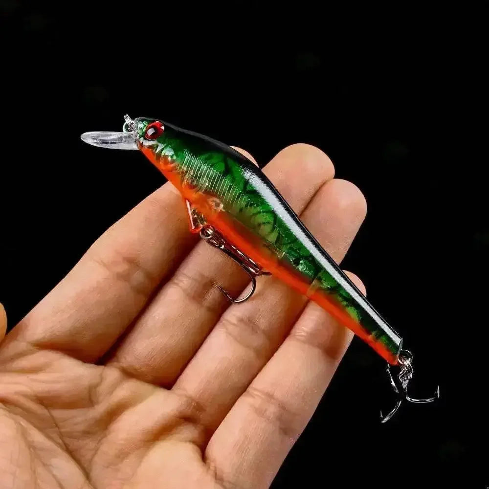 Colorful Fishing Lures Portable Fishing Gear Set fishing gear set plastic bait by CJDropshipping