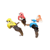 Colorful Artificial Birds Figurines Foam Animal Simulation fake birds by Hardware And Tools Store