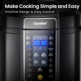 COMFEE’ 6 Quart 9-in-1 Electric Pressure Cooker 13 Presets Instant Multi Cooker Olla de Presion Slow Rice Cooker Non-Stick Pot - GiFTiFY