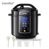 COMFEE’ 6 Quart 9-in-1 Electric Pressure Cooker 13 Presets Instant Multi Cooker Olla de Presion Slow Rice Cooker Non-Stick Pot - GiFTiFY