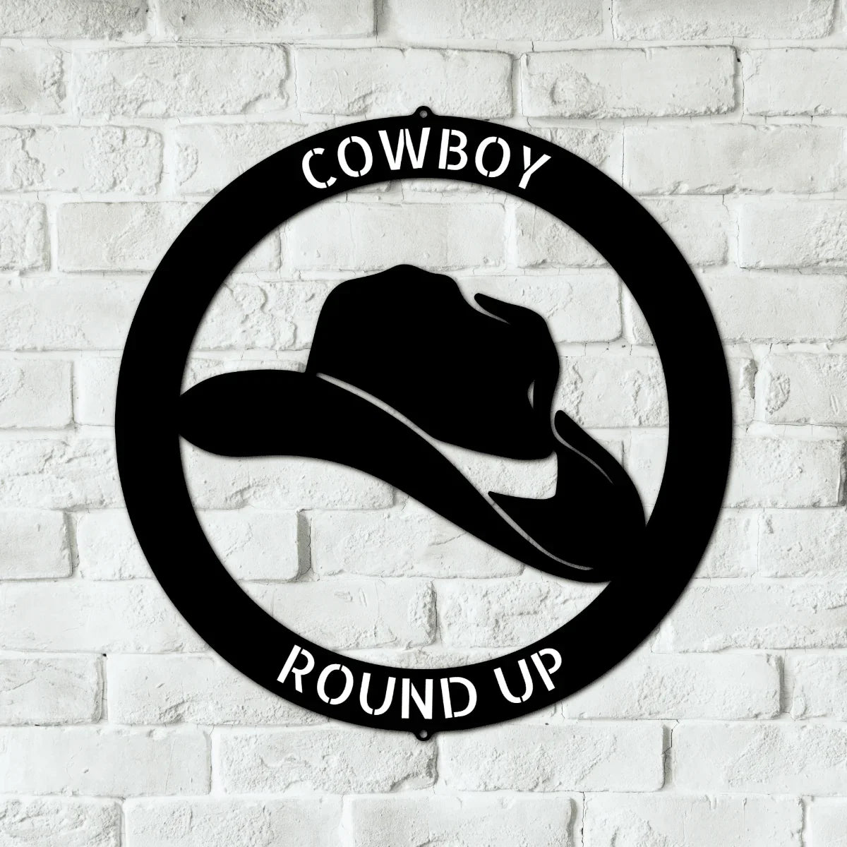 Cowboy Personalized Gifts - Custom Metal Sign - GiFTiFY
