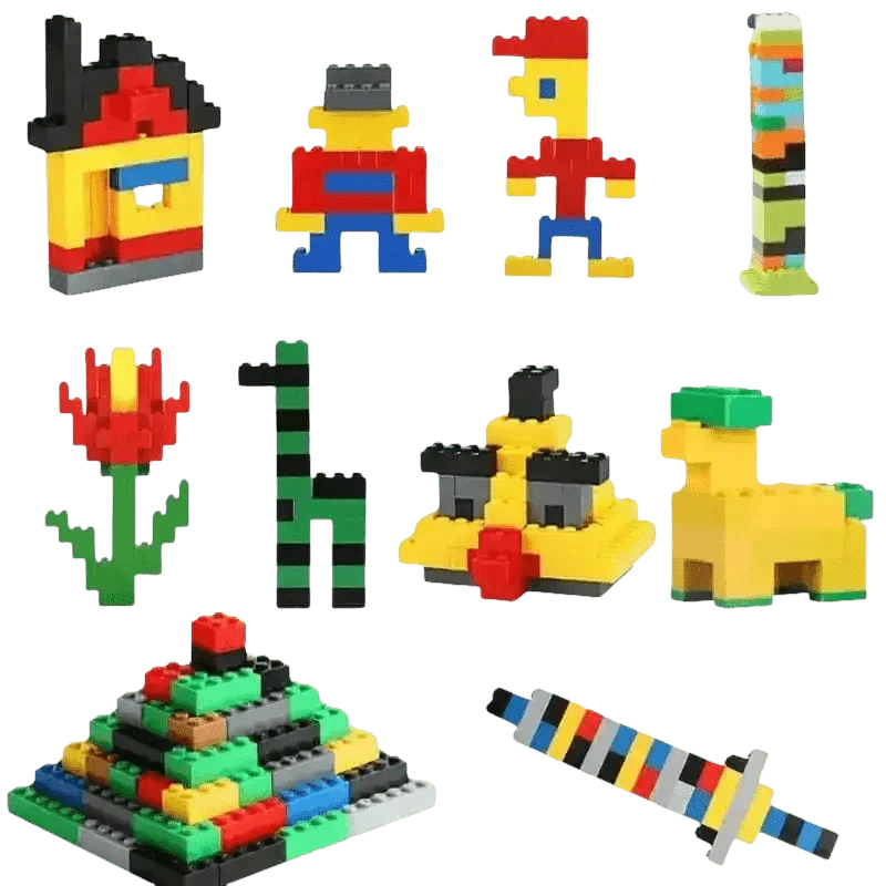 Creative Building Blocks Bulk Set Building Blocks by Shop1102626020 Store