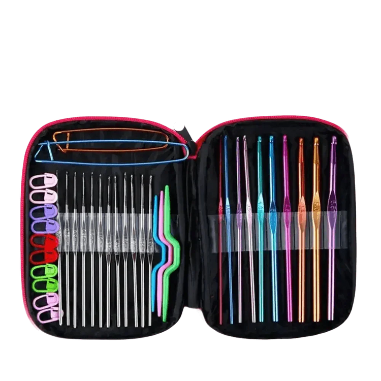Spree Romantic Crochet Hook Set with Accessories - GiFTiFY