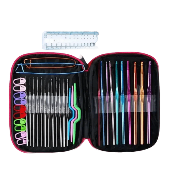 Spree Romantic Crochet Hook Set with Accessories - GiFTiFY