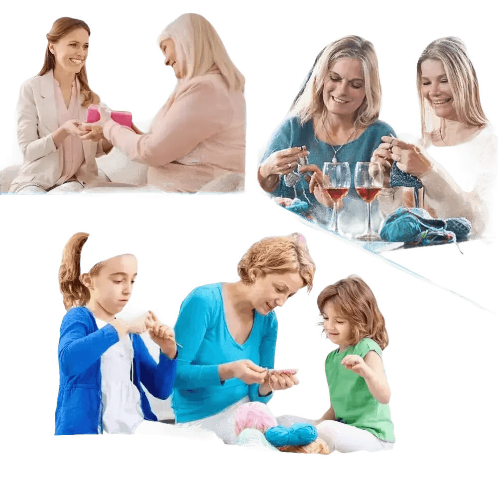 Spree Romantic Crochet Hook Set with Accessories - GiFTiFY