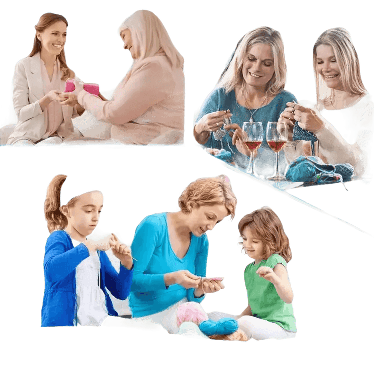 Spree Romantic Crochet Hook Set with Accessories - GiFTiFY