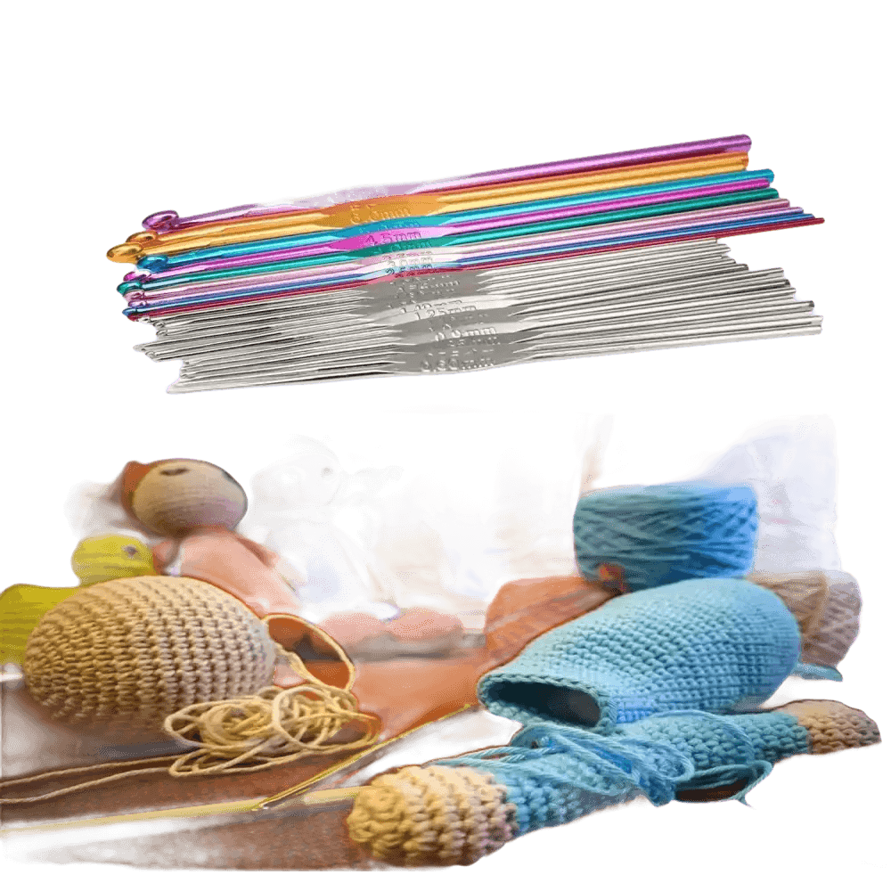 Spree Romantic Crochet Hook Set with Accessories - GiFTiFY