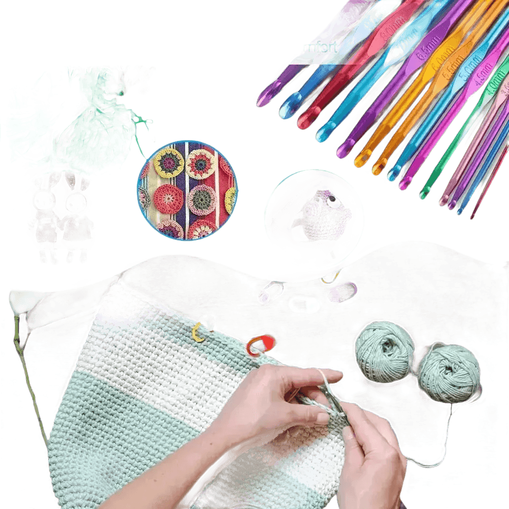 Spree Romantic Crochet Hook Set with Accessories - GiFTiFY