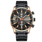 Curren Silver Blue Quartz Mens Watch - GiFTiFY