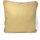 DaDa Bedding Postcard of Venice Italy Elegant Throw Pillow Cushion Cover, 18" 1-Piece